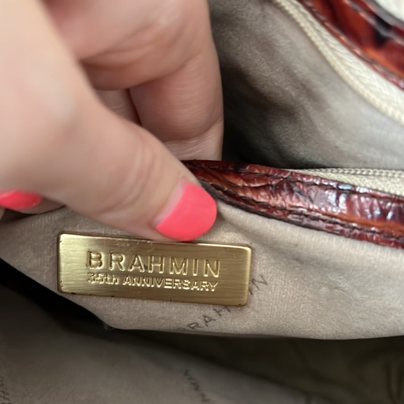 Brahmin Bags Brahmin 35th Anniversary Croc Embossed Crossbody The Hunt Poshmark
